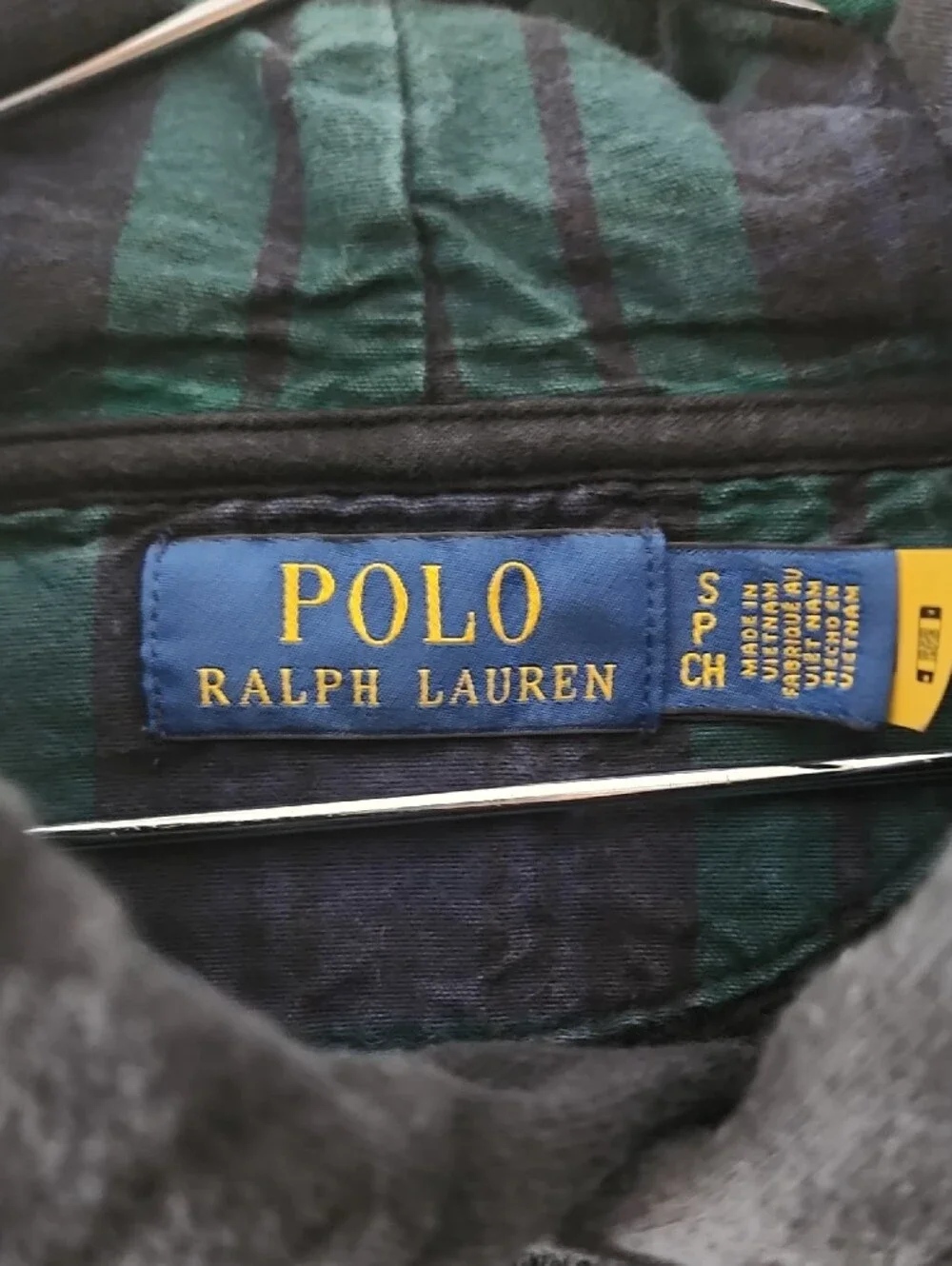 Polo Ralph Lauren Triple-Pony Fleece Hoodie Black Gold Men Sz Small Luxury Gem